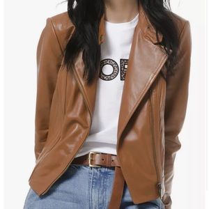 NWT MICHEAL KORS LEATHER JACKETS